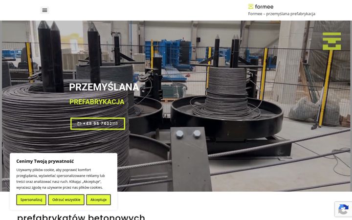 Screenshot of formee.pl