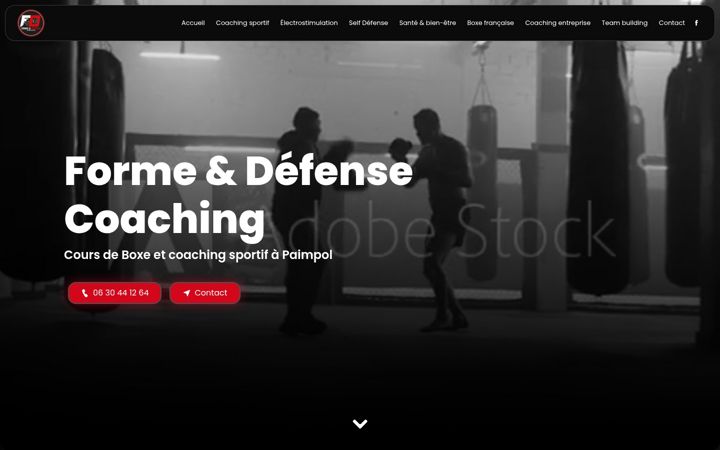 Screenshot of formeetdefensecoaching.fr