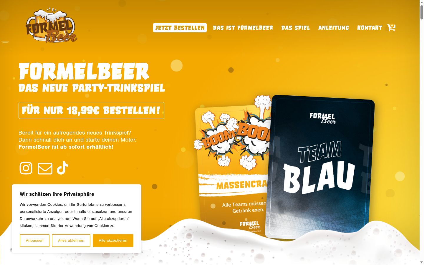 Zrzut ekranu banera zgody wyświetlanego przed jakąkolwiek interakcją