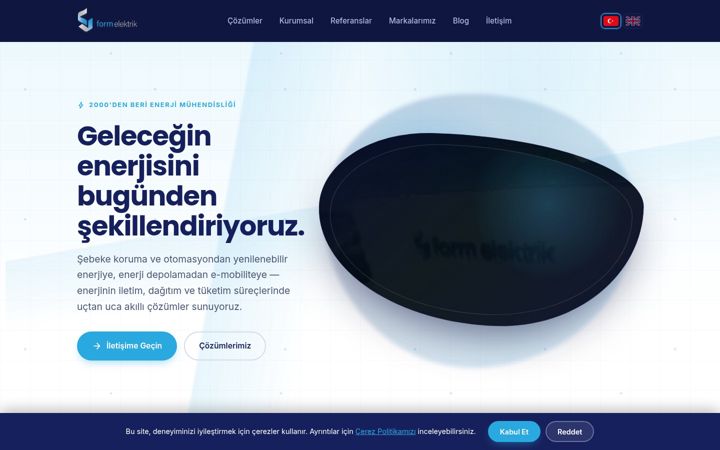 Screenshot of formelektrik.com