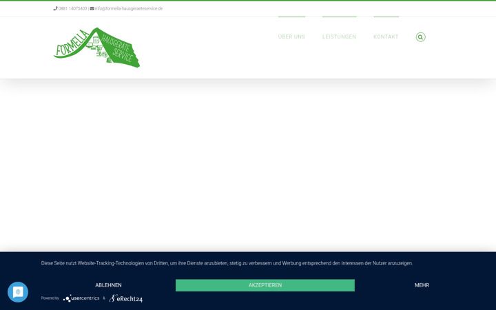 Screenshot of formella-hausgeraeteservice.de