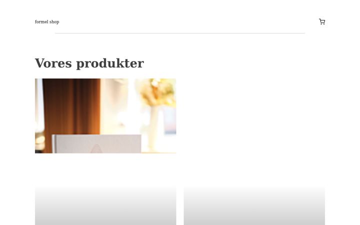 Screenshot of formelshop.dk