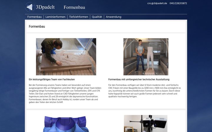 Skærmbillede af formenbau-hamburg.de