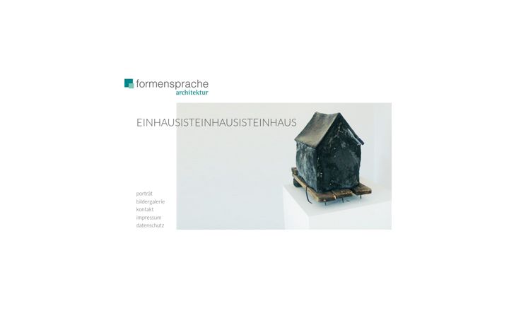 Screenshot of formensprache-architektur.de