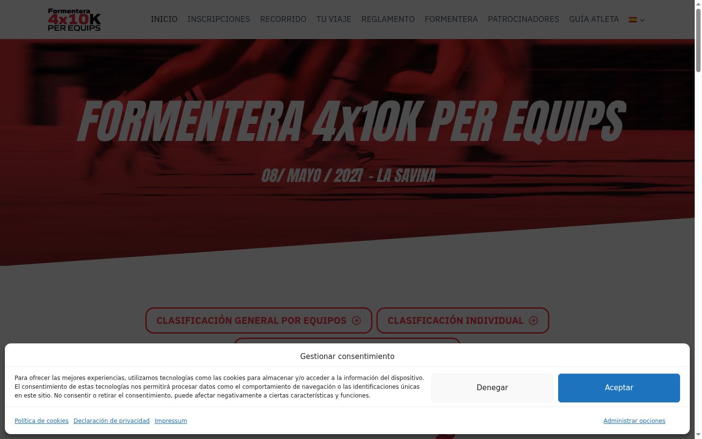 Zrzut ekranu banera zgody wyświetlanego przed jakąkolwiek interakcją