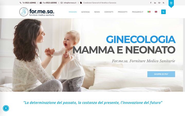 Screenshot of formesa.it