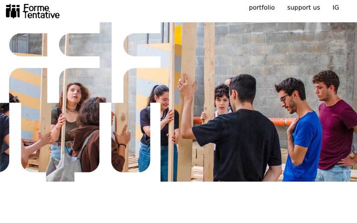 Screenshot of formetentative.org