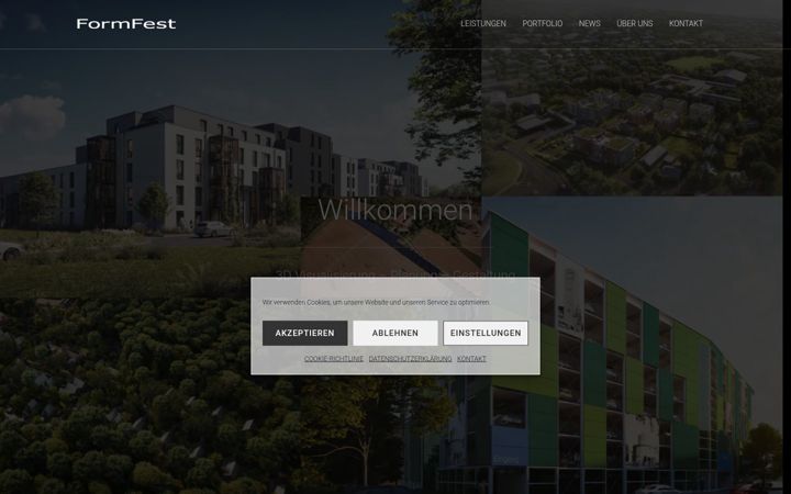 Screenshot of formfest.de