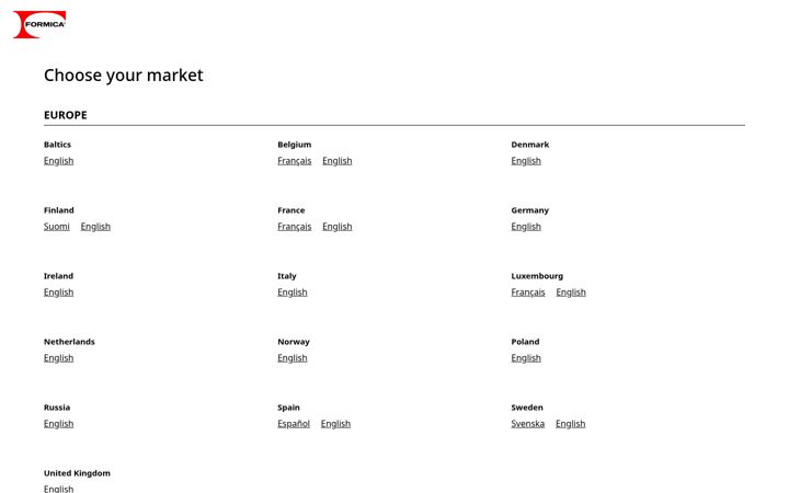 Screenshot of formica.info