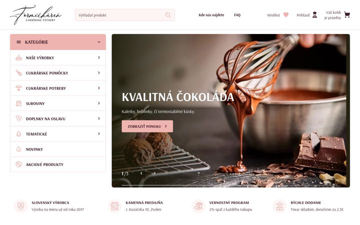 Screenshot of formickaren.sk