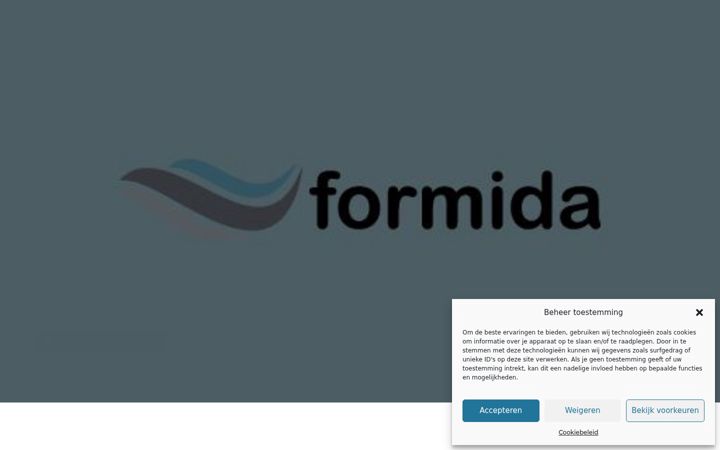 Screenshot of formida.be