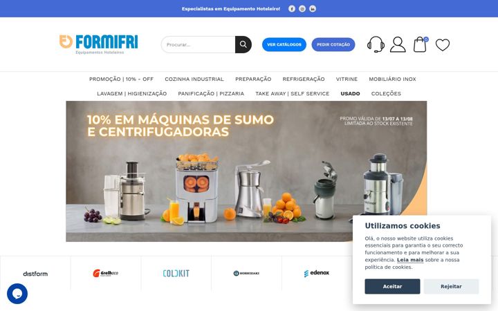 Screenshot of formifri.com