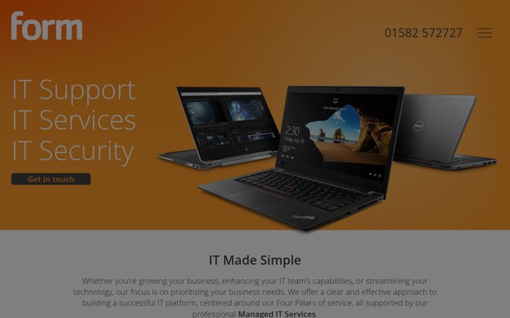 Screenshot of formits.com