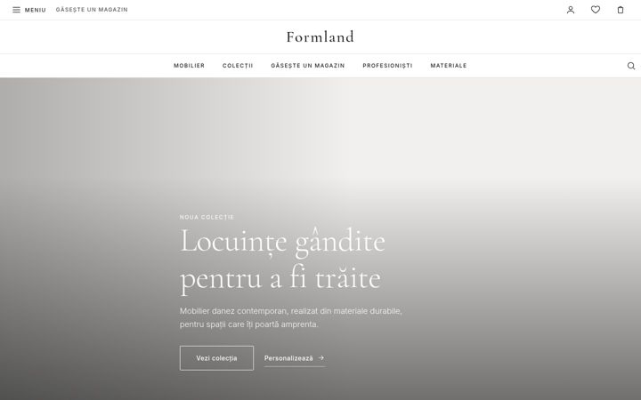 Screenshot of formland.ro