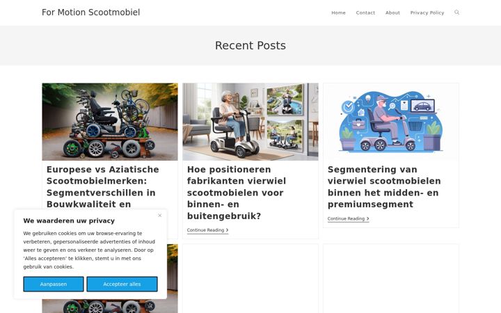Screenshot of formotionscootmobiel.nl