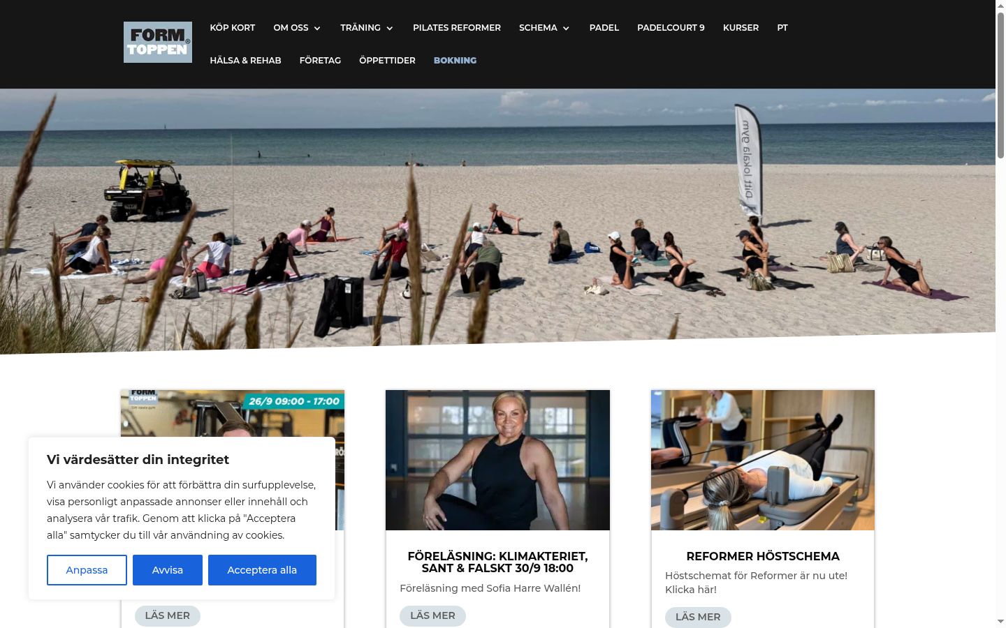 Snímek obrazovky baneru souhlasu zobrazeného před jakoukoli interakcí