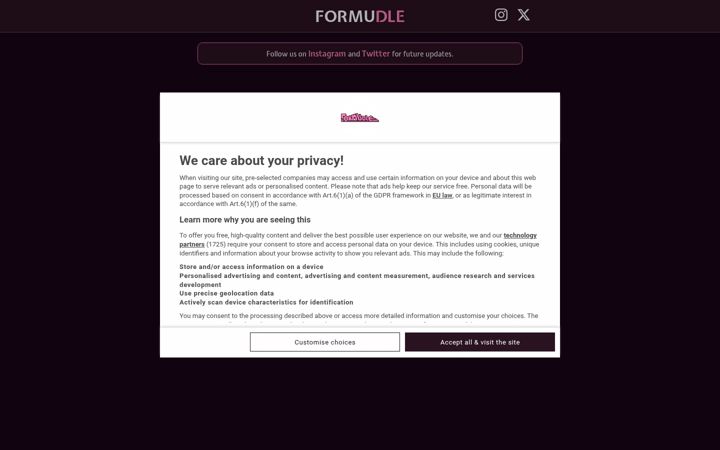 Screenshot of formudle.com