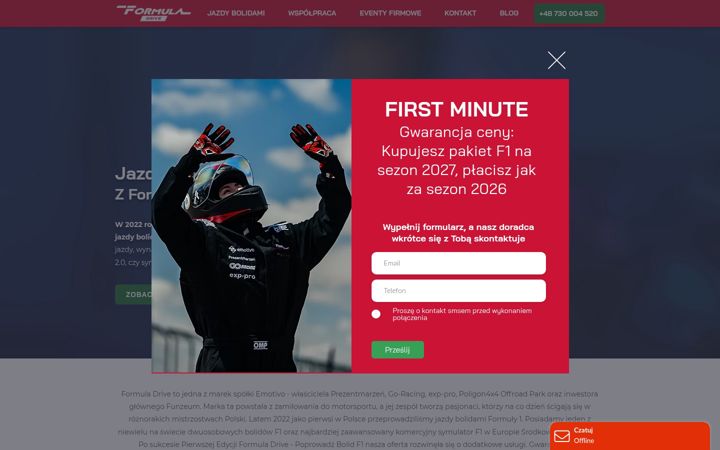 Screenshot of formula-drive.pl