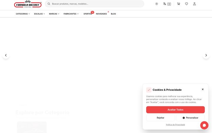 Screenshot of formuladiecast.com.br
