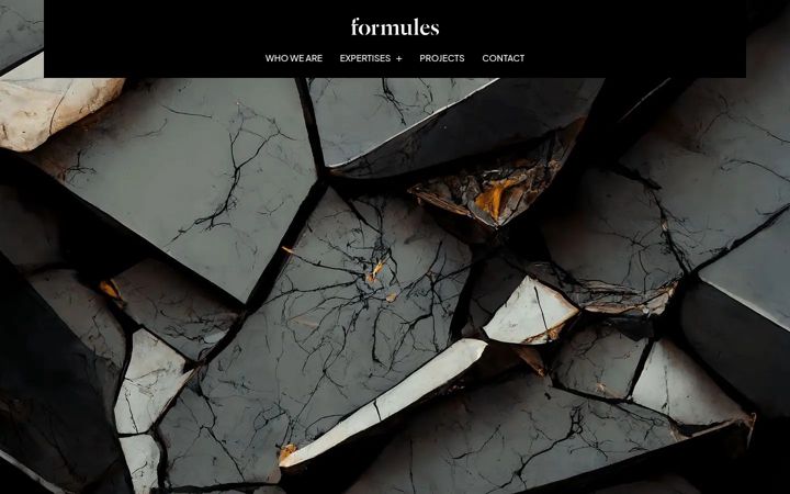 Snímek obrazovky formules.it