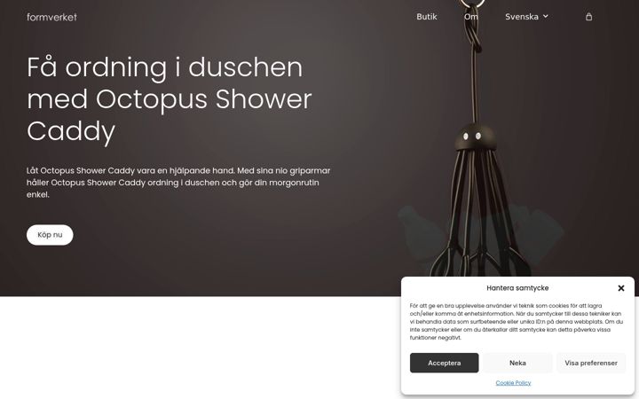 Screenshot of formverket.com