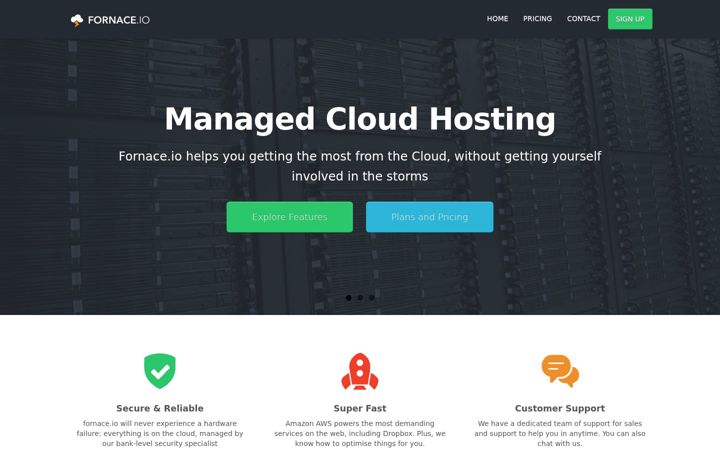 Screenshot of fornace.io