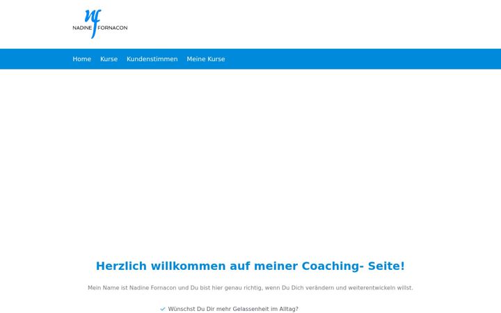 Screenshot of fornaconcoaching.de