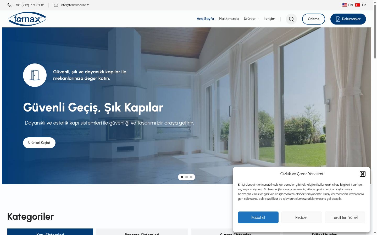 Screenshot tal-banner tal-kunsens muri qabel kwalunkwe interazzjoni