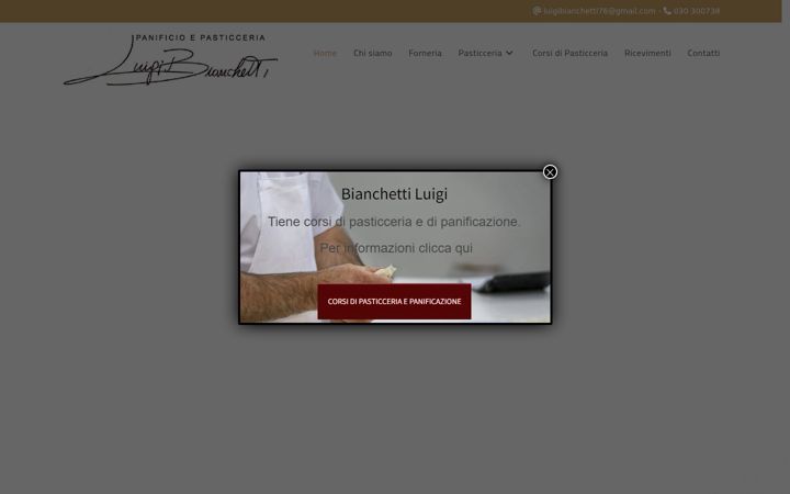 Képernyőkép: forneriabianchettiluigi.it