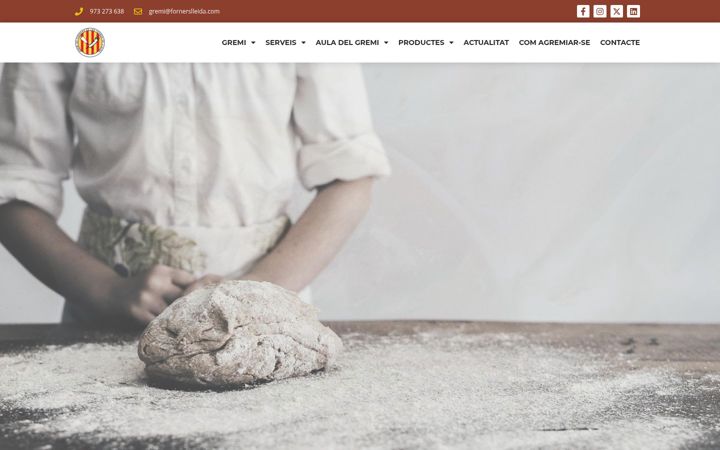 Screenshot of fornerslleida.com