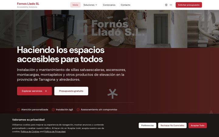 Screenshot of fornosllado.com