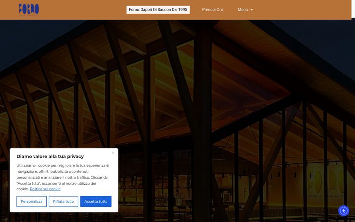 Screenshot of fornotreviso.com