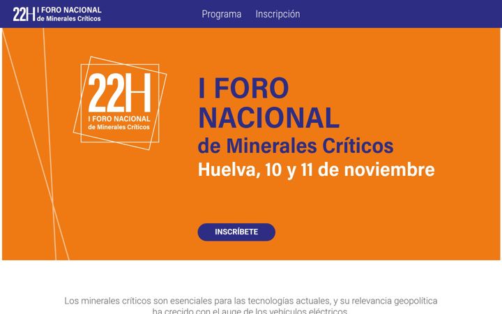 Screenshot of foromineralescriticos.es