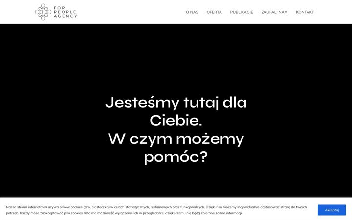 Screenshot of forpeopleagency.pl