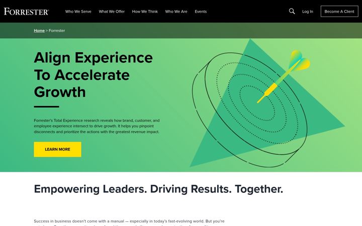 Screenshot di forrester.com