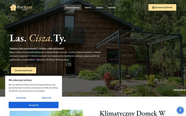 Screenshot of forrestloft.pl