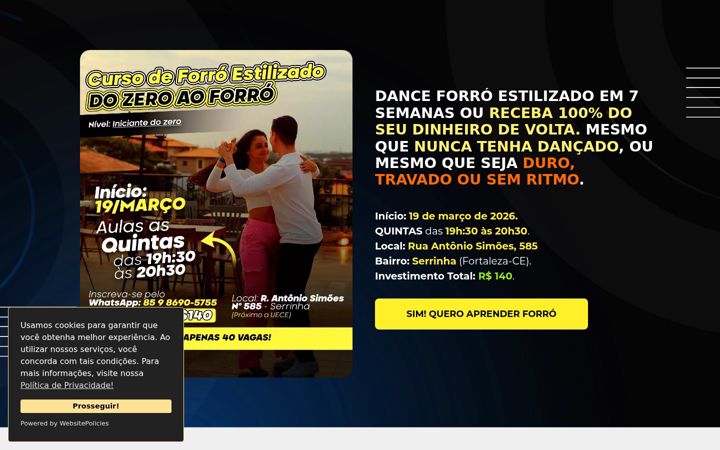 Screenshot of forropassoapasso.com.br