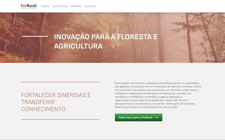 Ekrano kopija forrural.pt