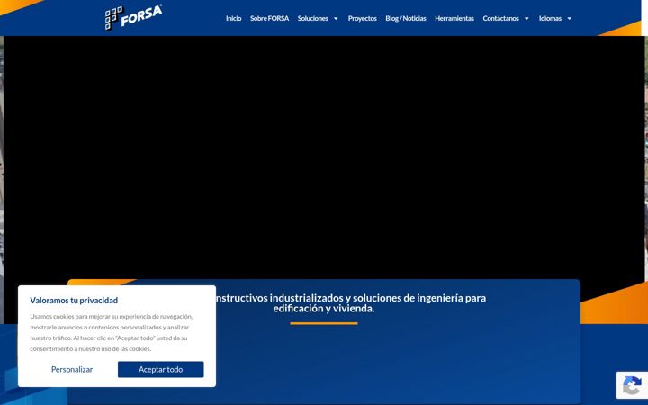 Ekraanipilt saidist forsa.com.co