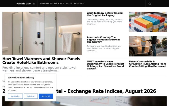 Screenshot of forsale100.com
