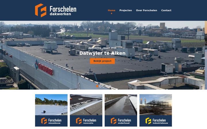 Screenshot of forschelendakwerken.nl