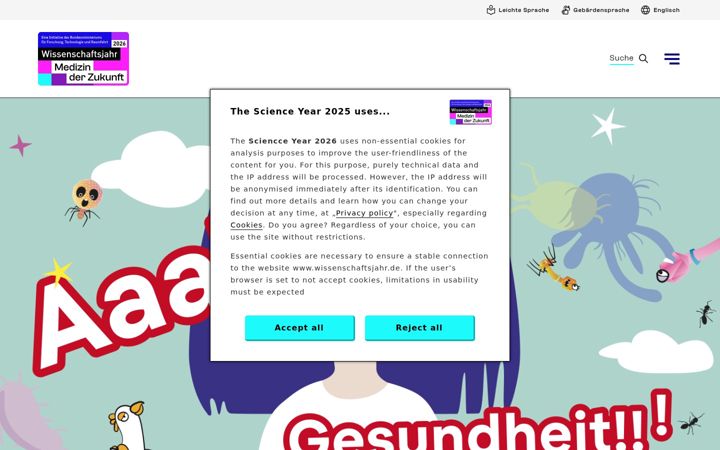 Screenshot of forscher-online.de