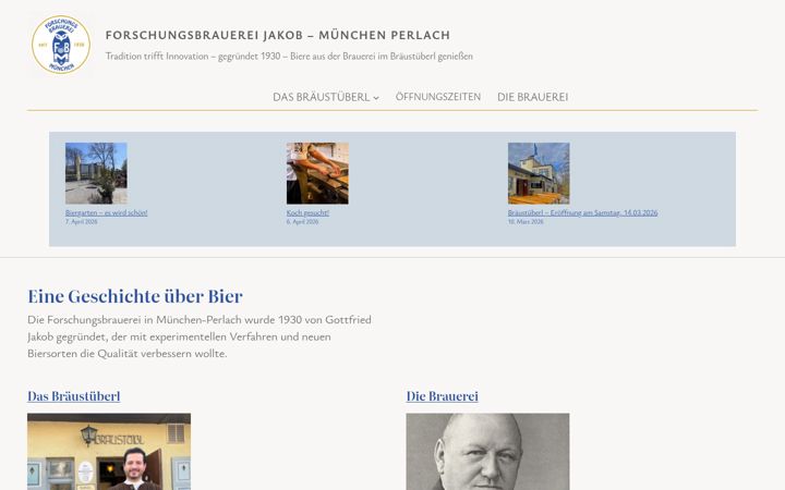 Screenshot of forschungsbrauerei.de