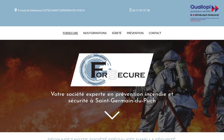 Screenshot of forsecure.fr