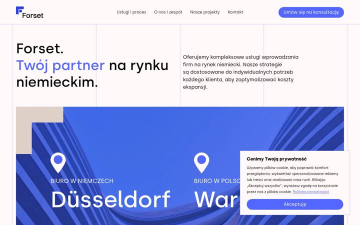 Screenshot of forset.com.pl