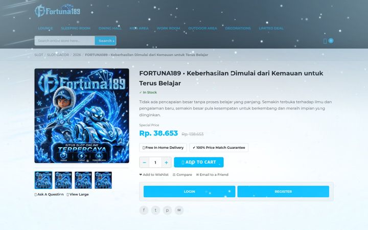 Screenshot of forsfortuna.net