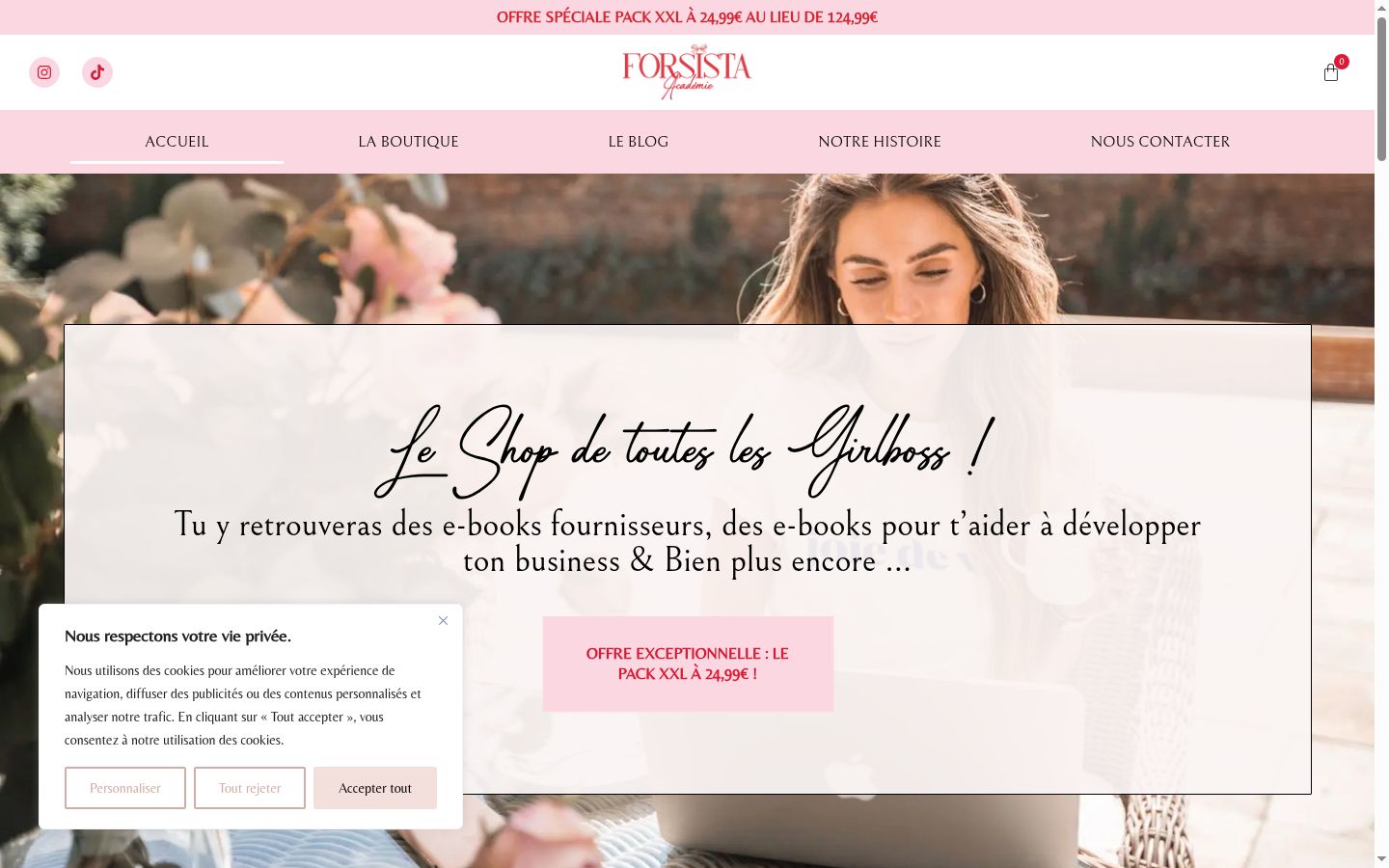 Screenshot van de toestemmingsbanner zoals getoond vóór enige interactie