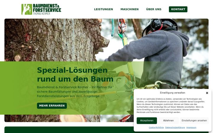 Screenshot ta' forst-kermer.de