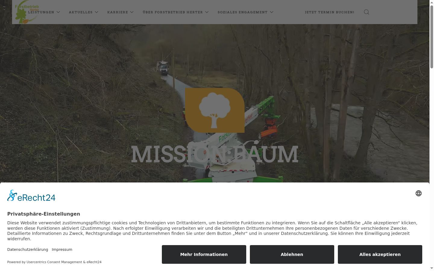 Screenshot tal-banner tal-kunsens muri qabel kwalunkwe interazzjoni