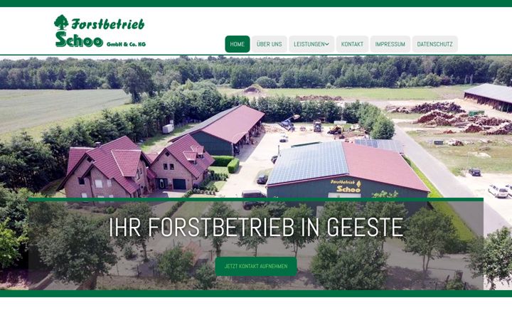 Screenshot of forstbetrieb-schoo.de